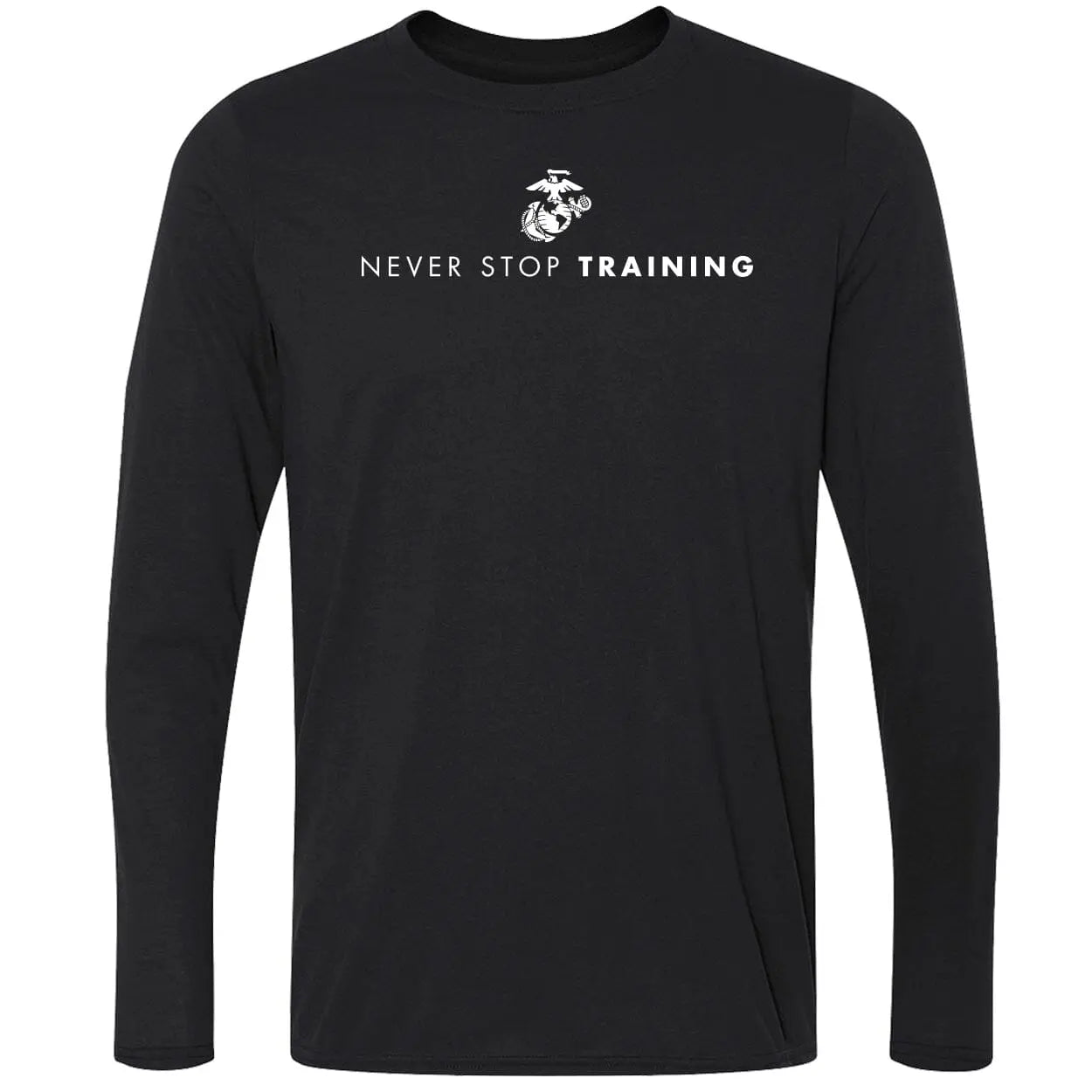 Marine Corps Gear: Never Stop Training Performance Long Sleeve