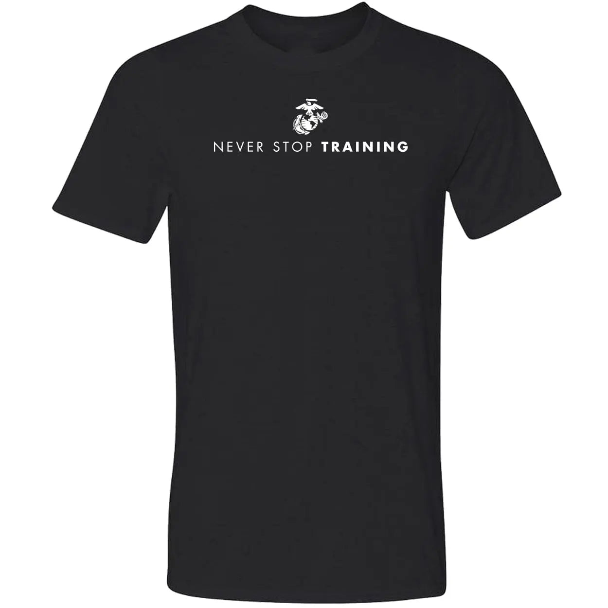 Marine Corps Gear: Never Stop Training Performance T-Shirt