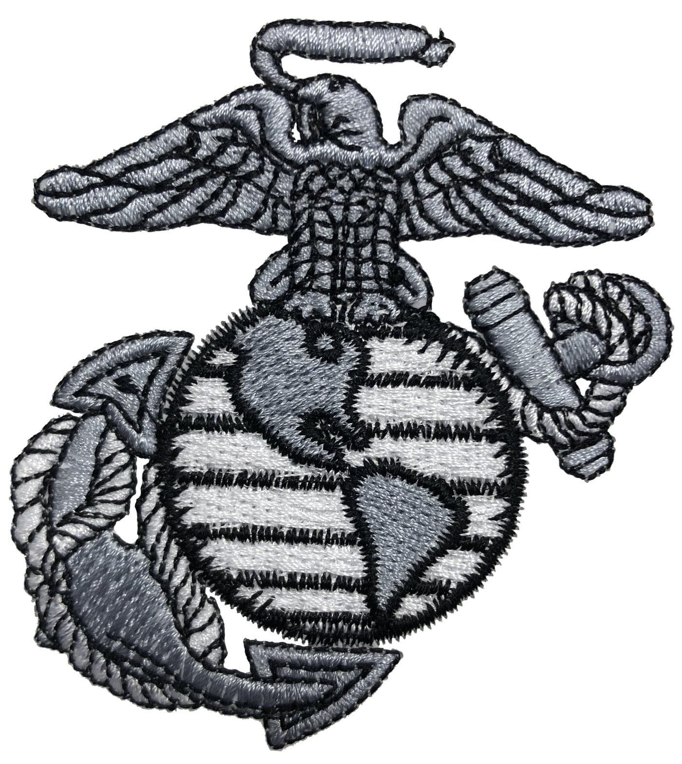 Aluminum Embroidered Microfleece Navy Jacket