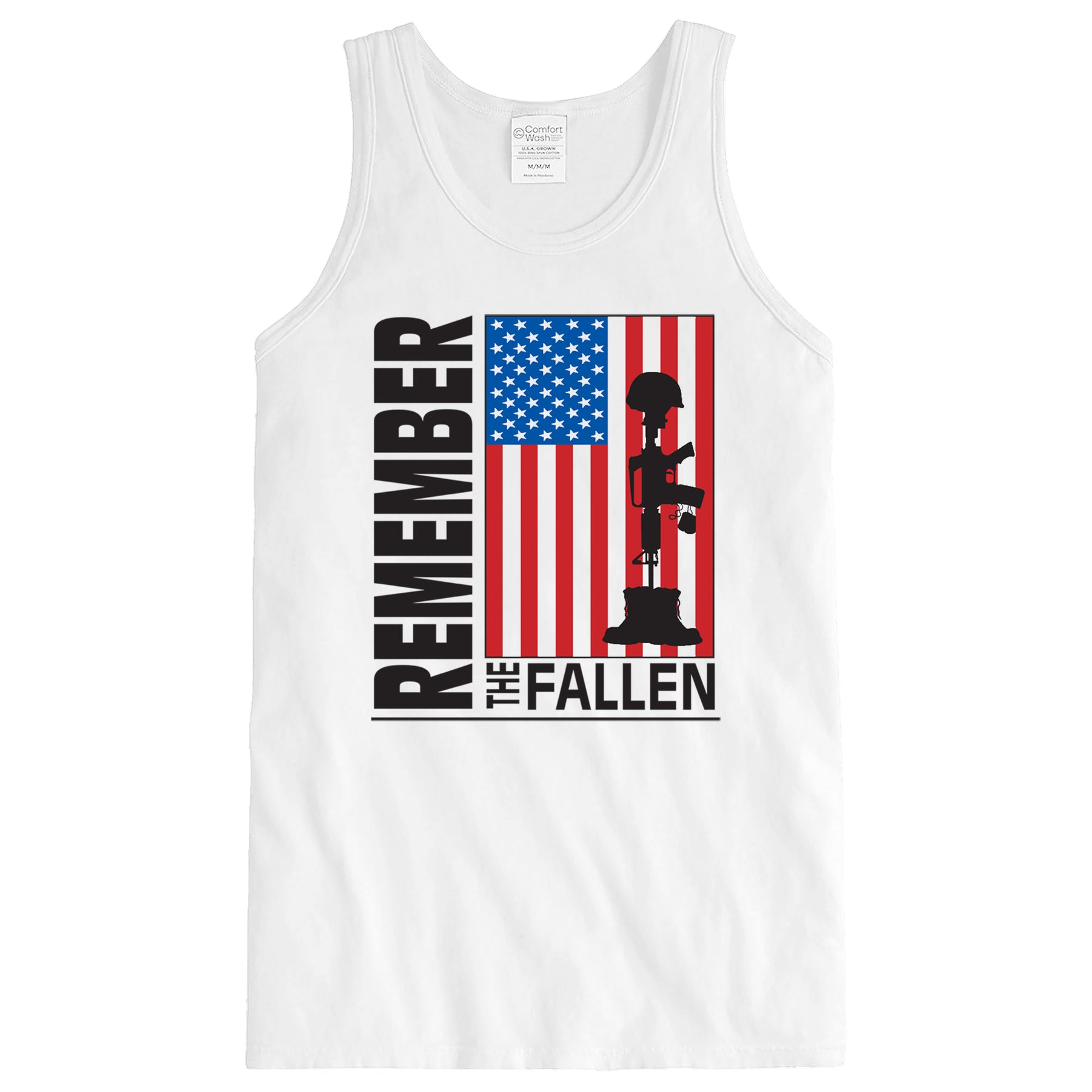 USMC Remember The Fallen Comfort Wash Tank