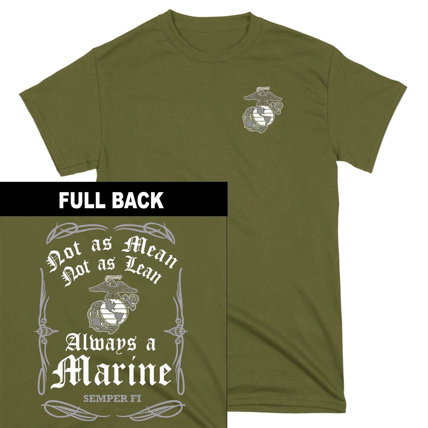 Not As Mean 2-Sided T-Shirt