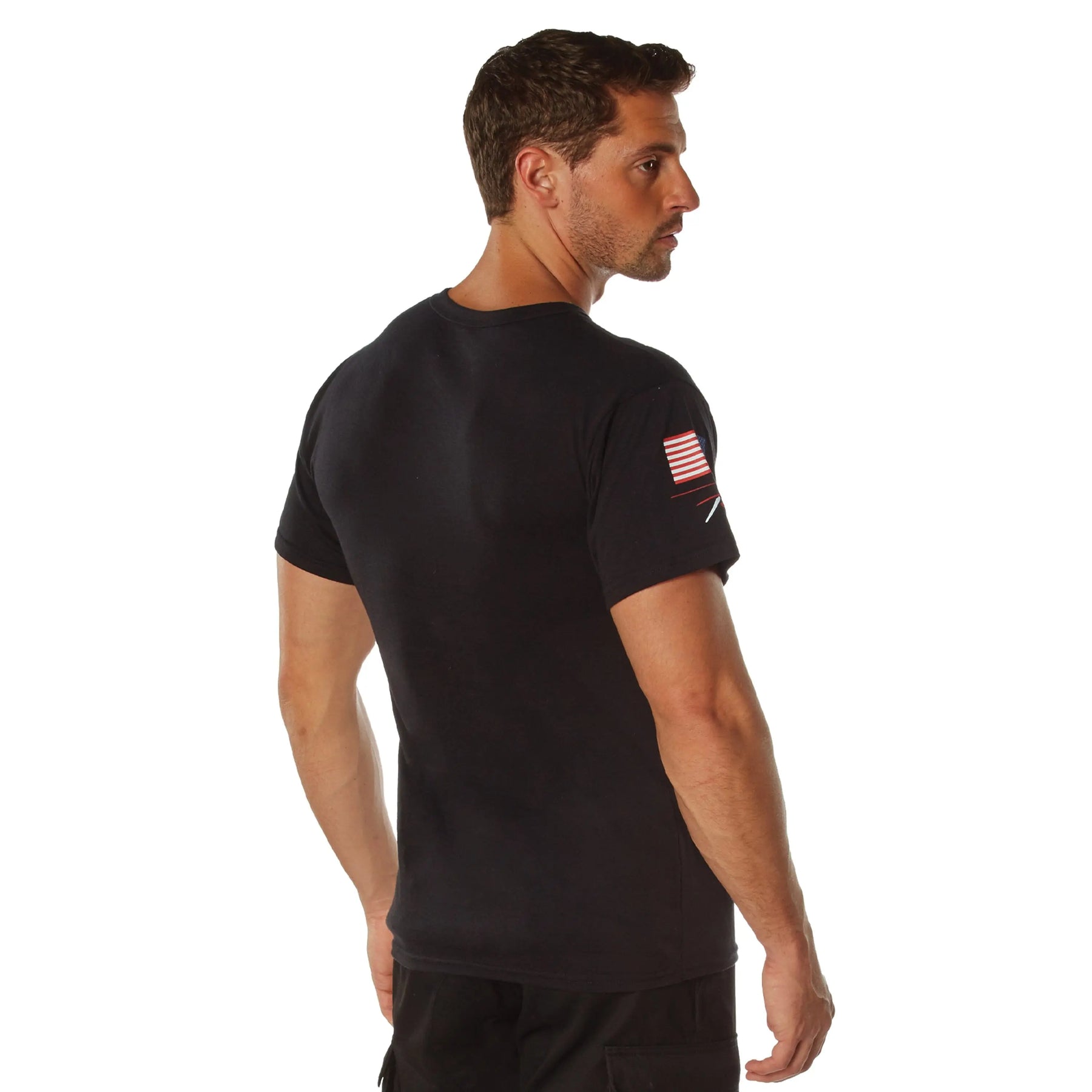 Freedom & Liberty Patriotic Black Tee