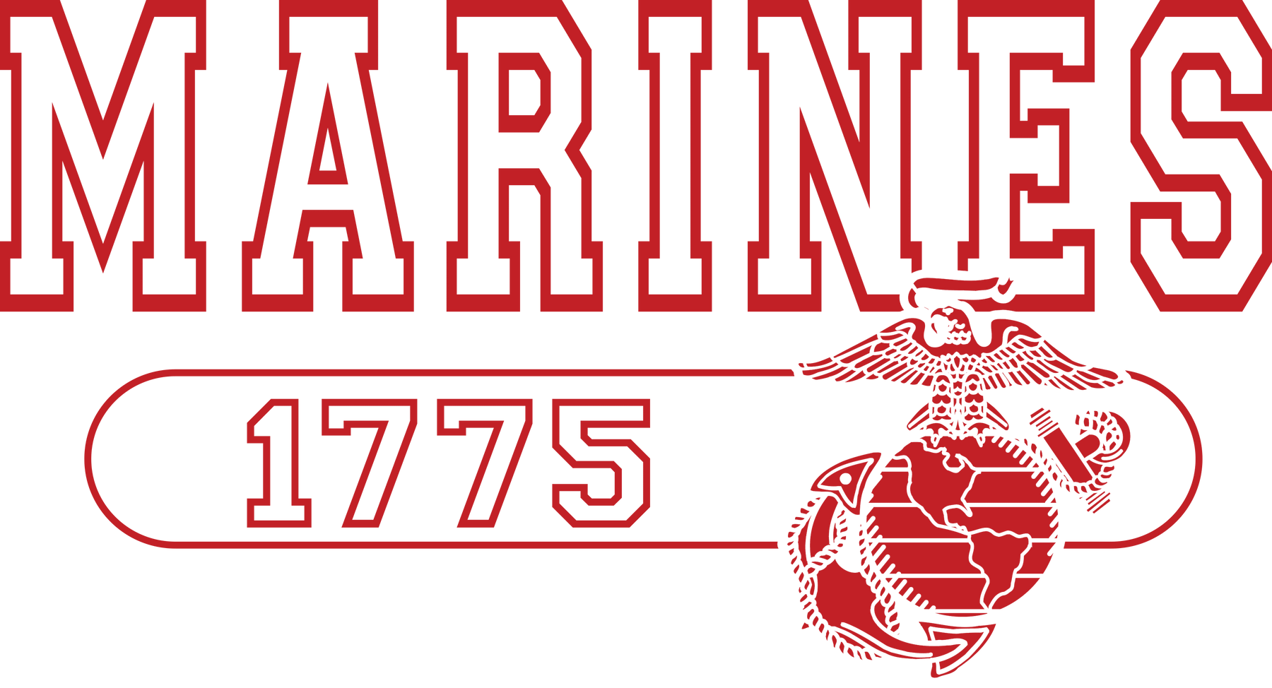 Marines 1775 2-Sided Tee