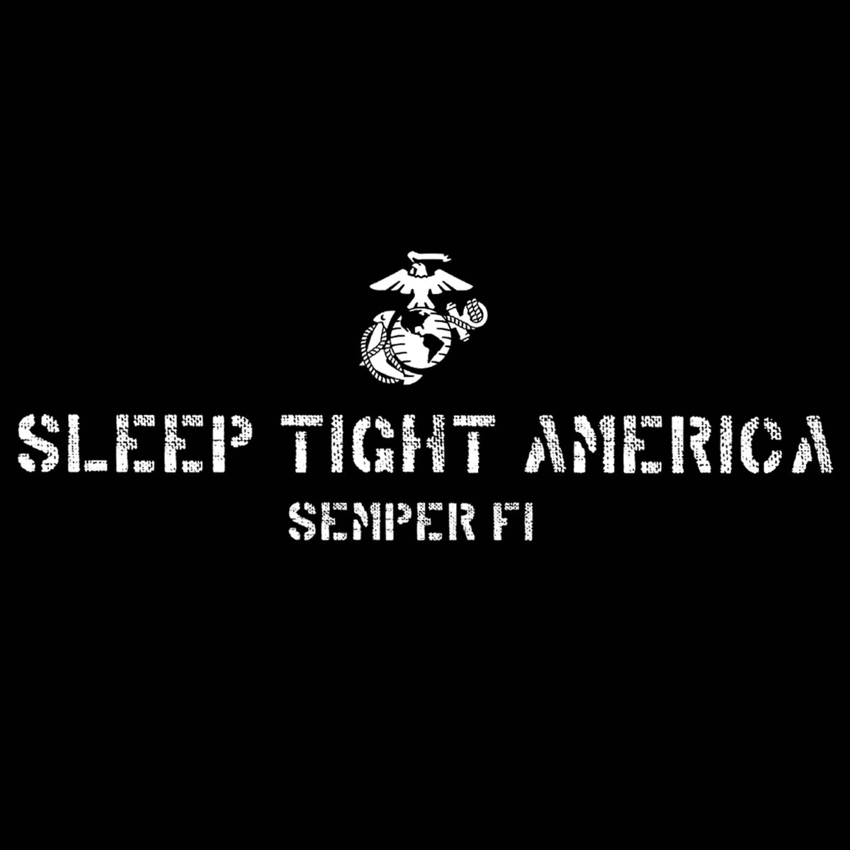 Sleep Tight America Heather Black Joggers/Sweatpant
