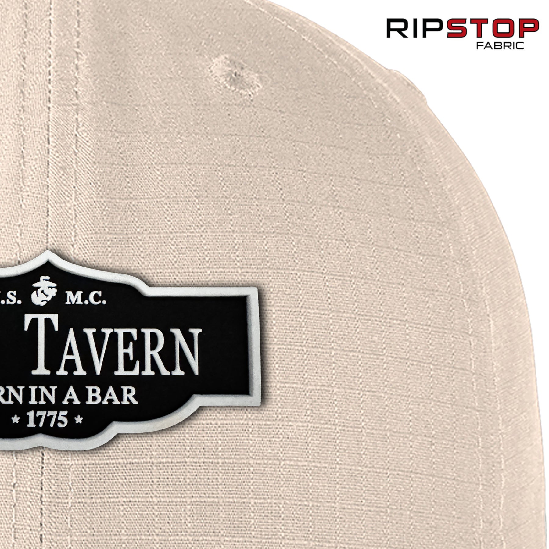 3D Rubber Tun Tavern Patch Ripstop Stone Hat