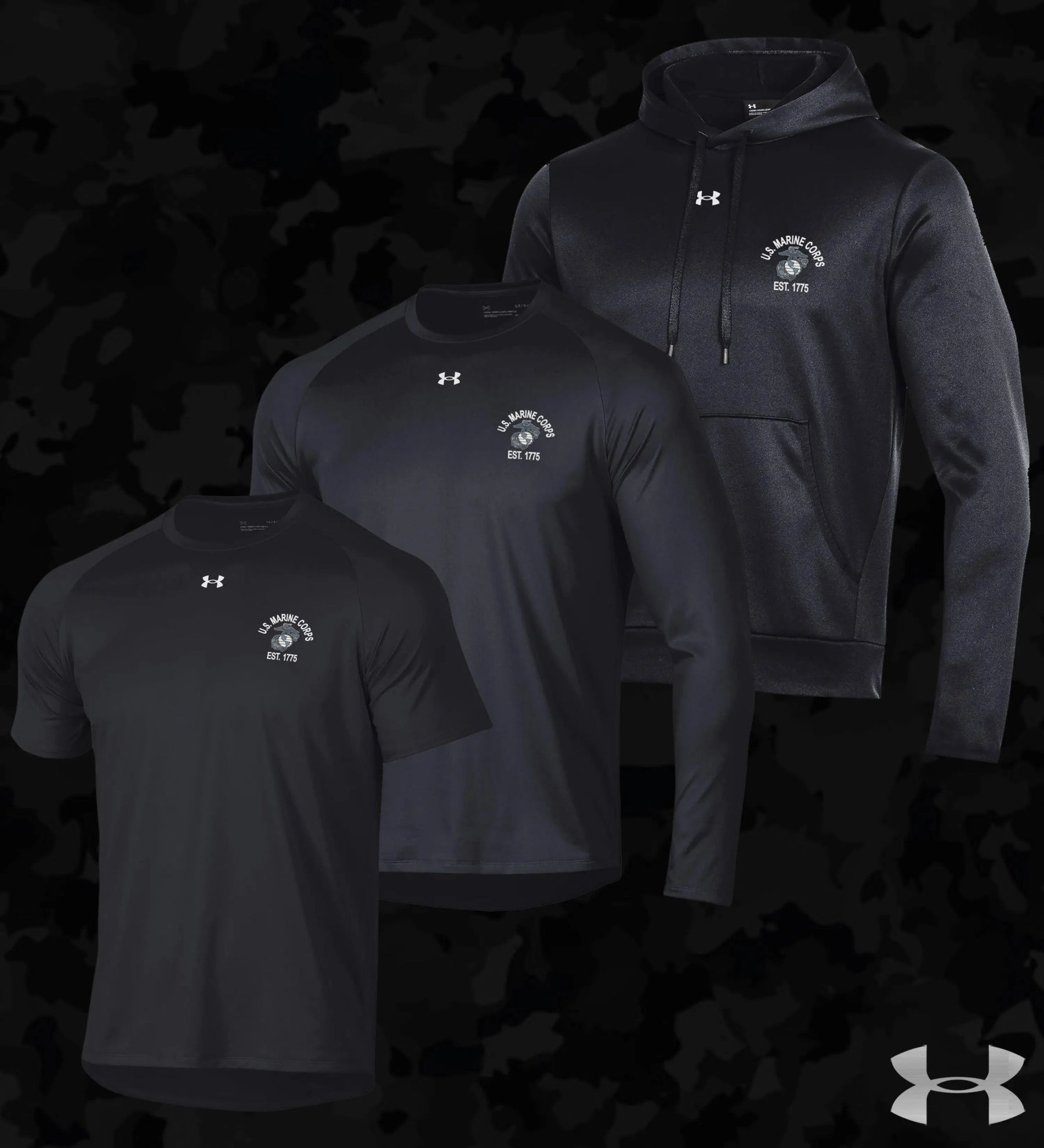 Closeout Under Armour EST. 1775 Chest Seal Tech Performance Long Sleeve Tee