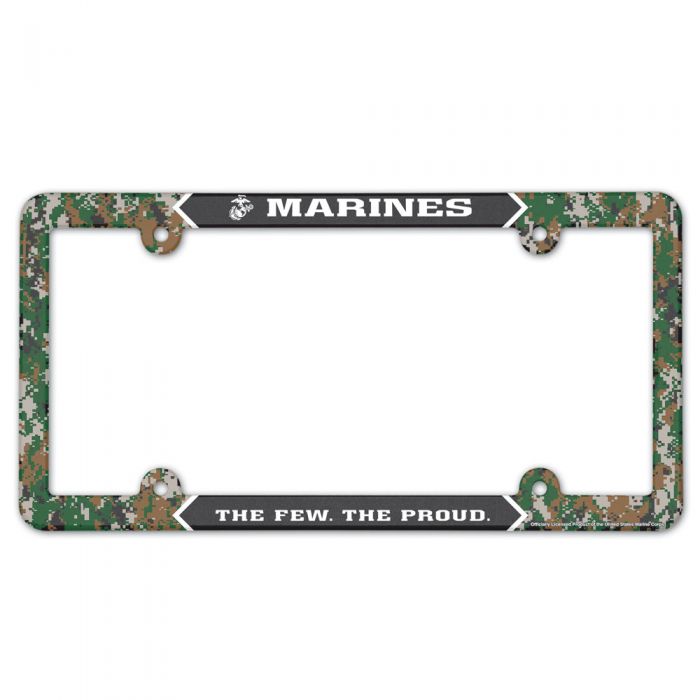 U.S. Marines License Plate Frame -Made in the USA