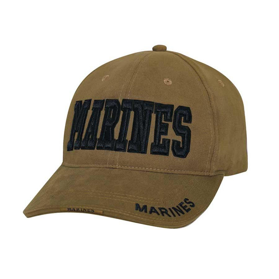 Rothco Deluxe Marines Low Profile Insignia Cap - Woodland Digital Camo