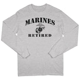 Marines EGA Retired Long Sleeve Tee
