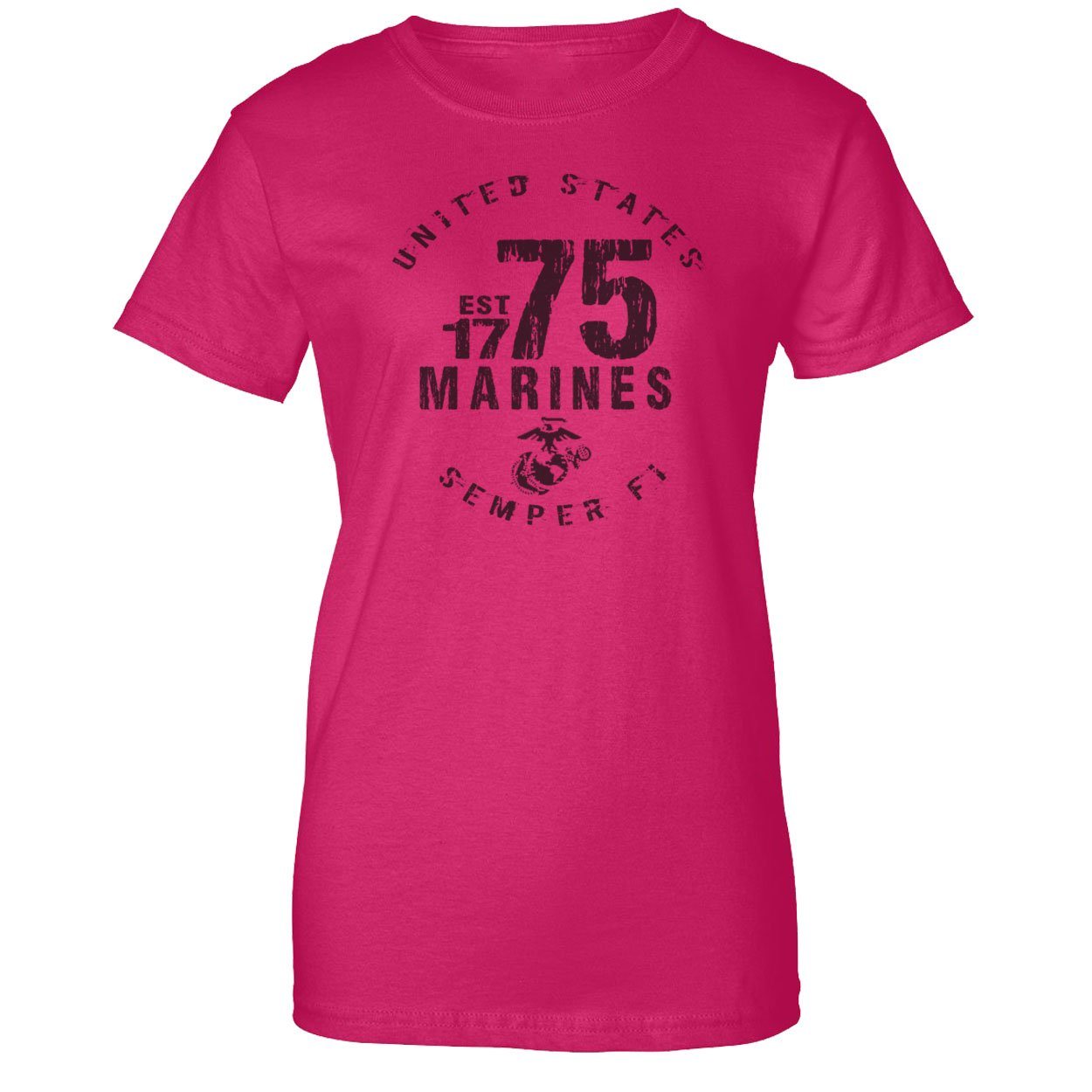 Marines Est. 75 Women's T-Shirt - Marine Corps Direct