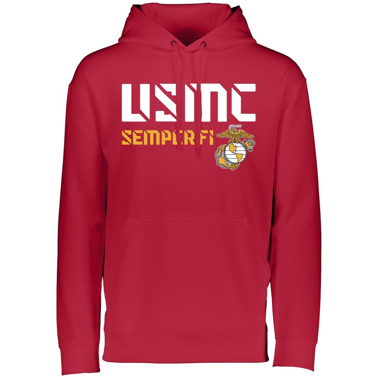 USMC Semper Fi Dri-Fit Performance Hoodie - Marine Corps Direct