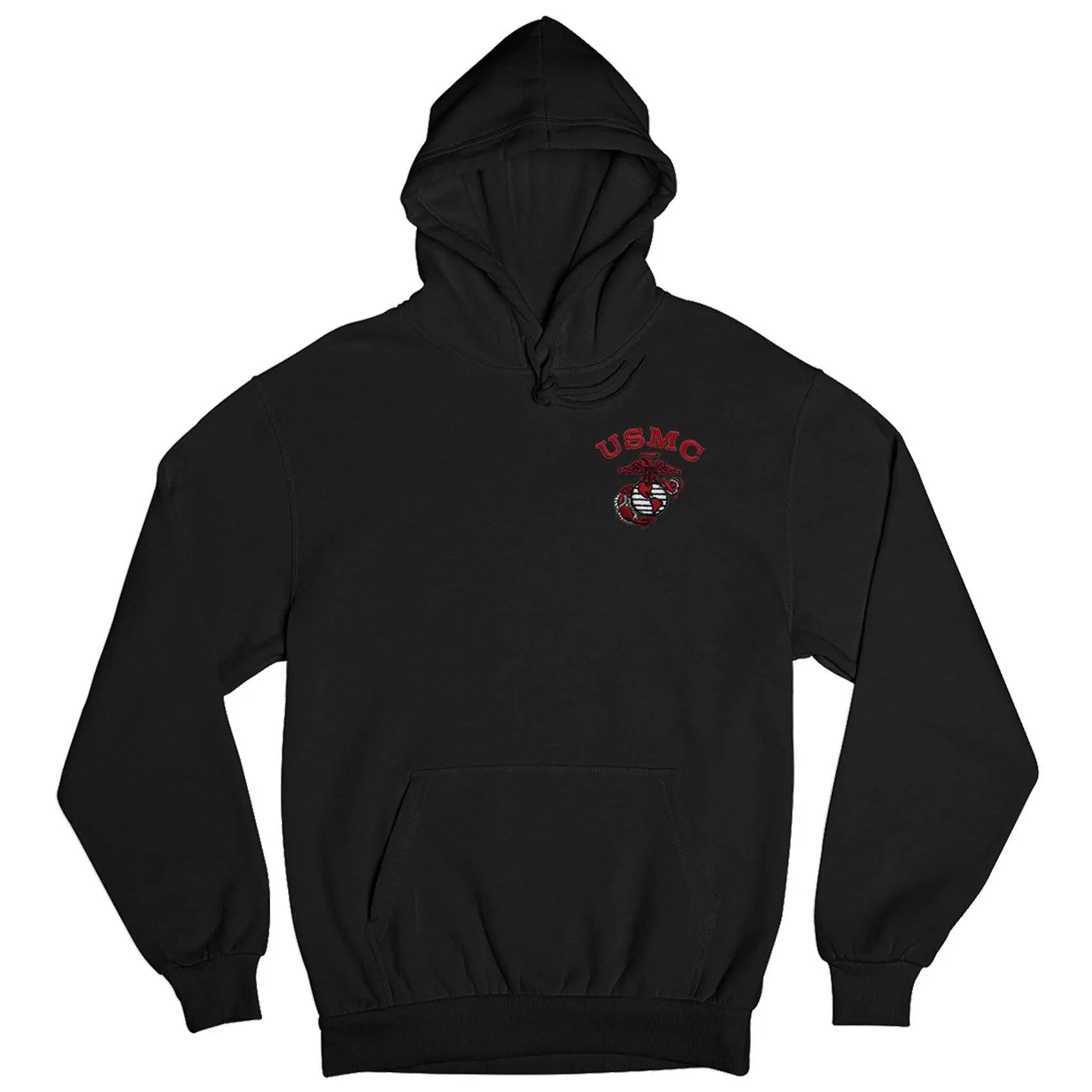 Red best sale usmc hoodie