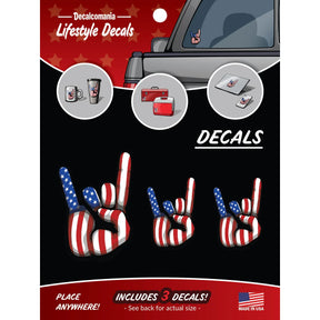 USA Decal - Patriotic | Rock On USA Decal