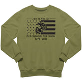 250 Years of Defending Freedom Sweatshirt