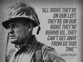 Chesty Puller Quote Tee