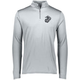 Aluminum EGA Embroidered lightweight Performance 1/4th Zip Pullover