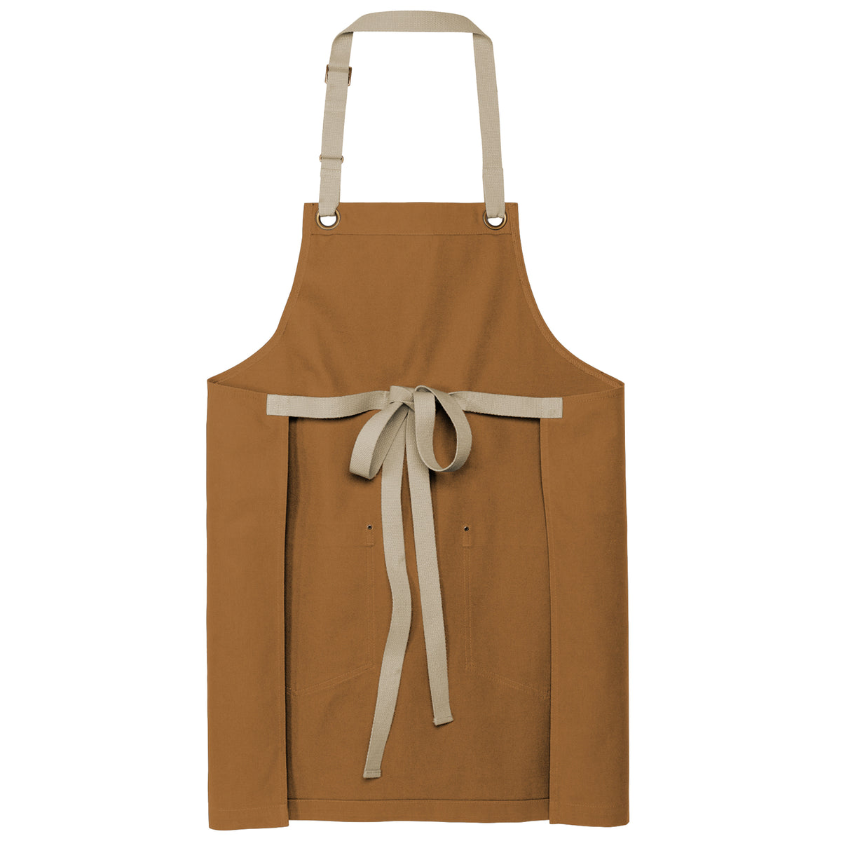 USMC Sand Split Flag & EGA Full-Length Brown Multipurpose Apron