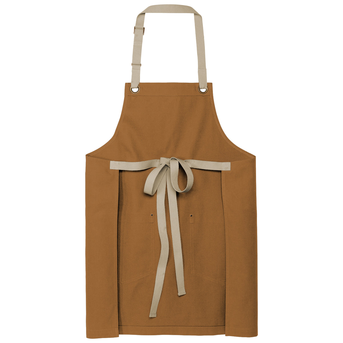 USMC Badge Full-Length Brown Apron