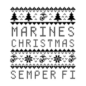 Marines Sand Christmas Sweatshirt