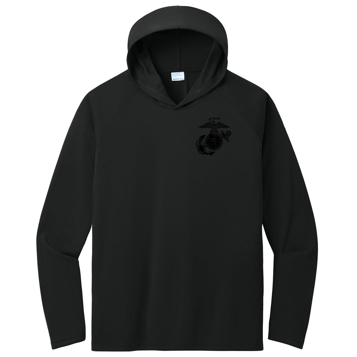 Marines EGA Performance Pullover Hooded Tee