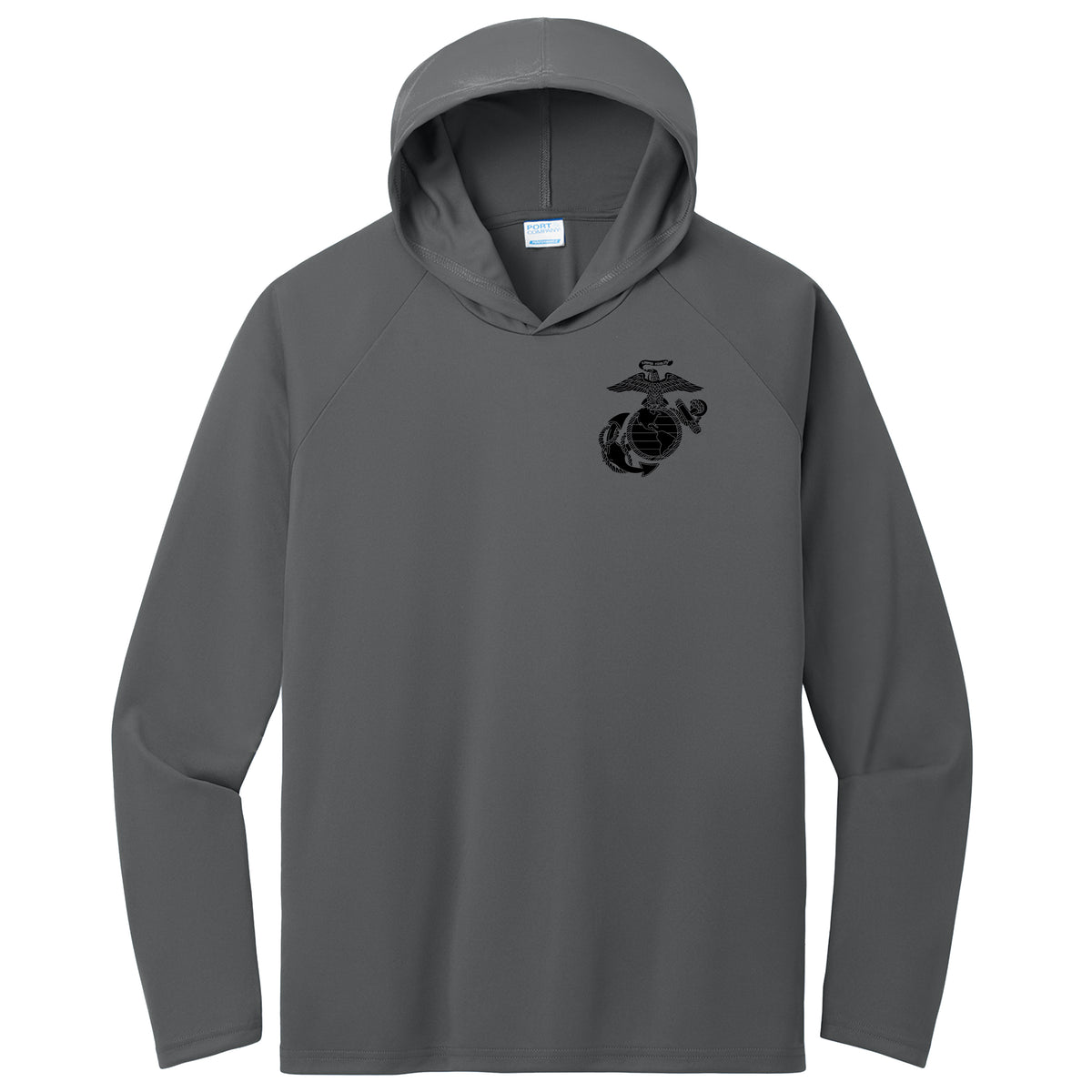 Marines EGA Performance Pullover Hooded Tee