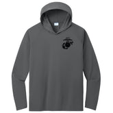 Marines EGA Performance Pullover Hooded Tee