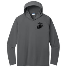 Marines EGA Performance Pullover Hooded Tee