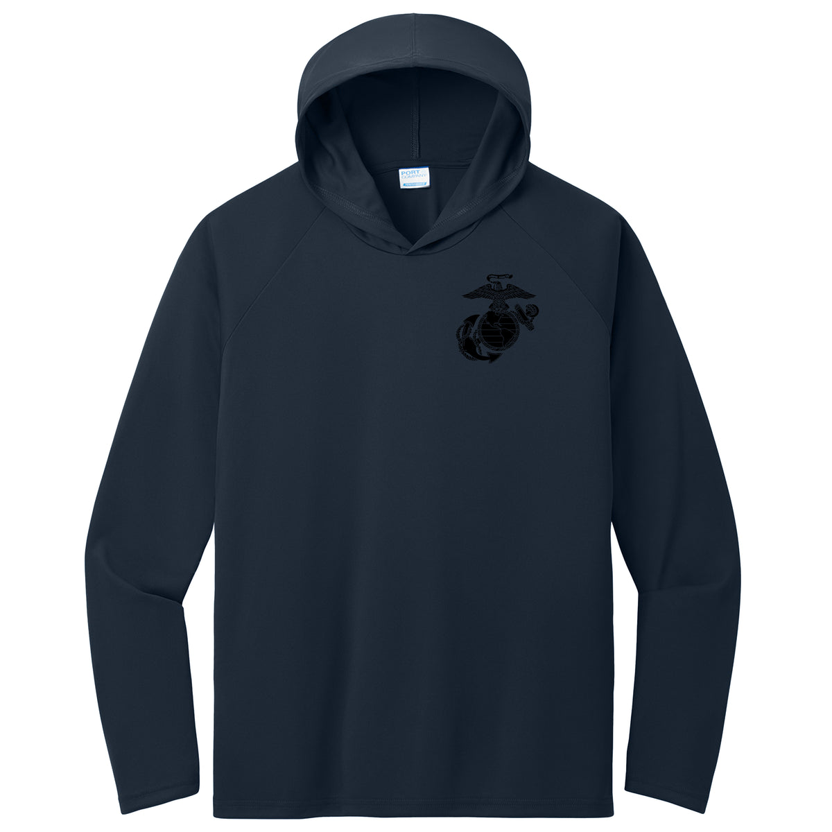 Marines EGA Performance Pullover Hooded Tee
