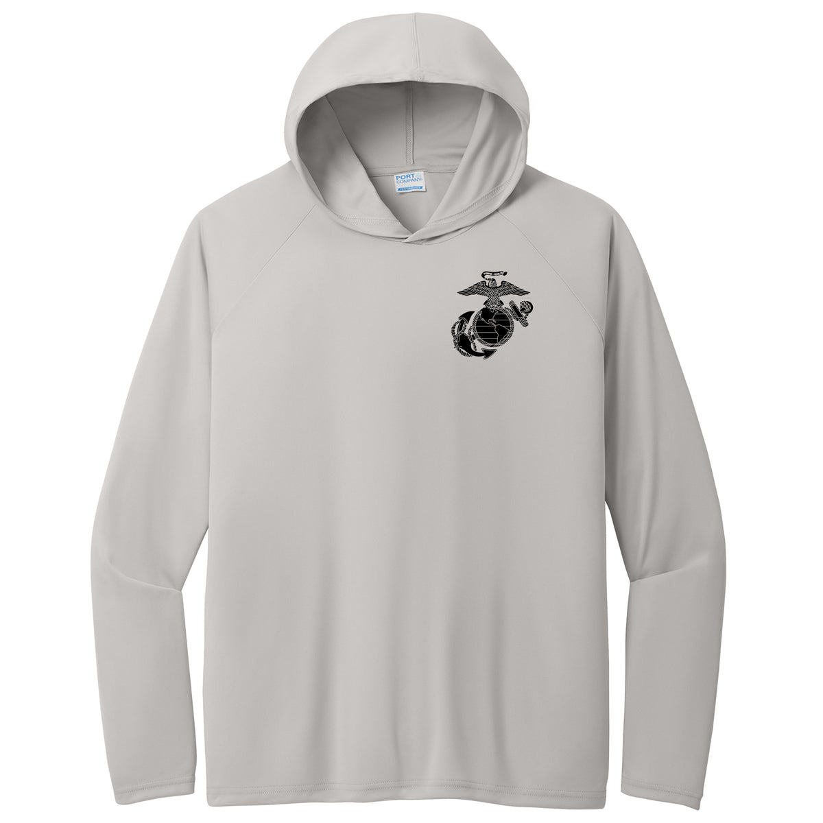 Marines EGA Performance Pullover Hooded Tee