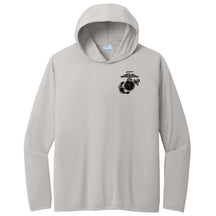 Marines EGA Performance Pullover Hooded Tee