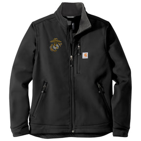 Marines Carhartt Soft Shell EGA Embroidered Jacket