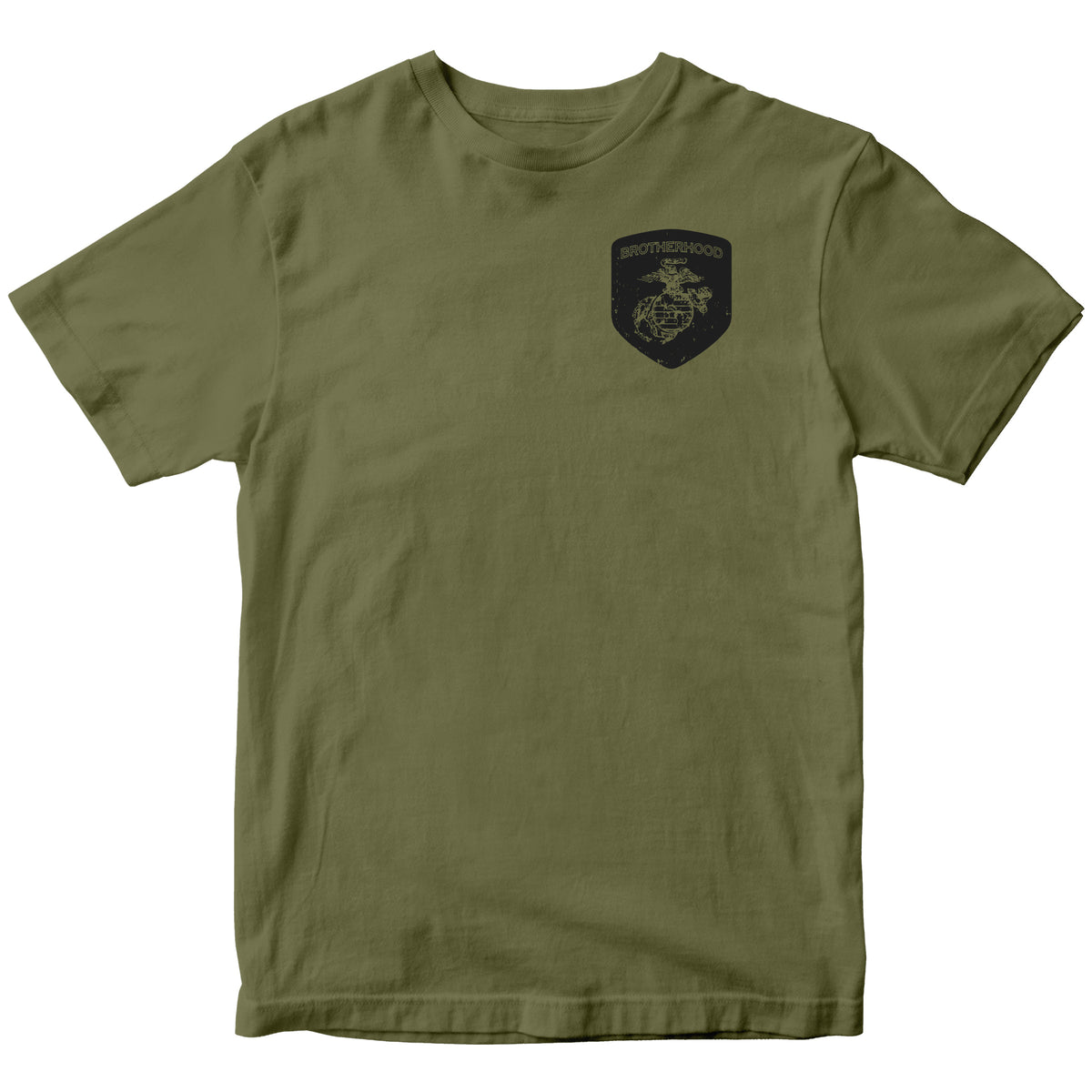 Closeout Marines Distressed Brotherhood Tee