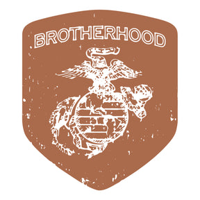 Closeout Marines Coyote Brown Brotherhood Sweatshirt