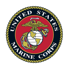 Classic Marine Corps Chest Seal Quarter-Zip Sweatshirt
