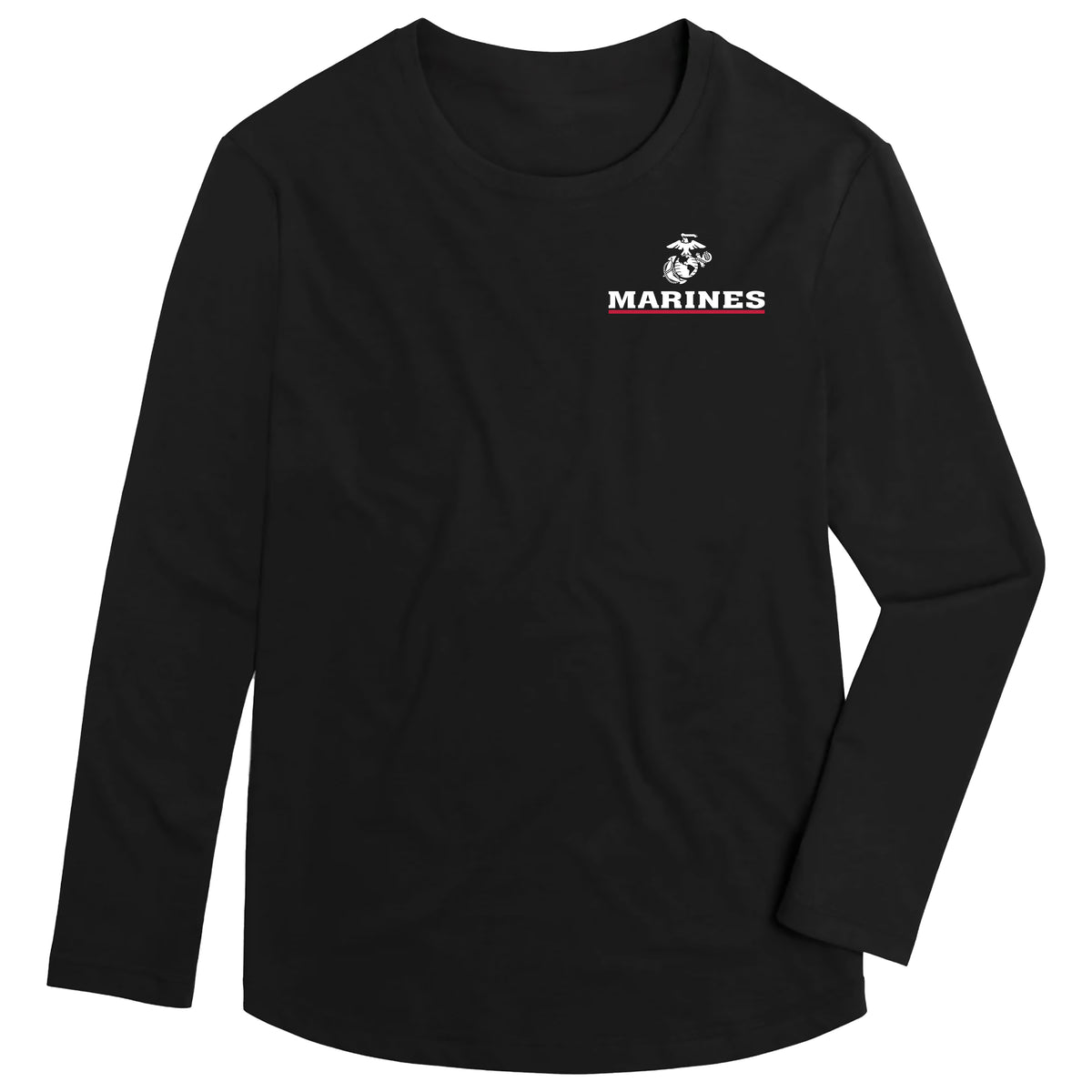 Combat Charged Red Line Chest Seal Performance Long Sleeve Tee