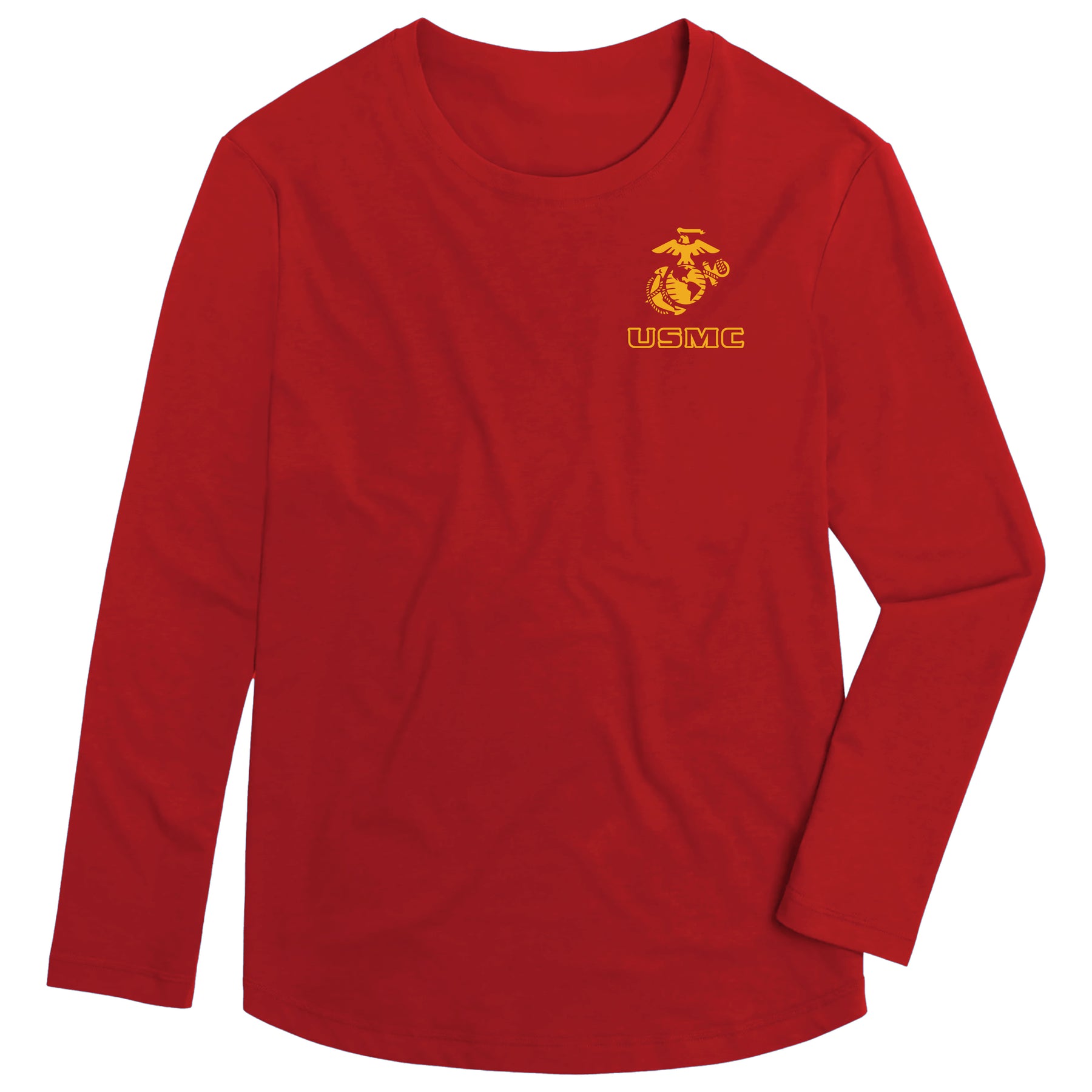 Combat Charged USMC Outline Performance Long Sleeve Tee