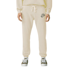 Marines EGA Comfort Color Sweatpant - Ivory