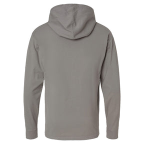 Comfort Colors EGA Lightweight Long Sleeve Hooded Grey Tee