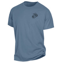 Comfort Wash EGA Saltwater Blue Tee