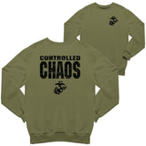 Marines Controlled Chaos 2-Sided Sweatshirt