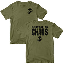 Marines Controlled Chaos 2-Sided Tee
