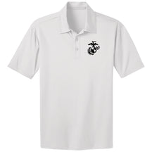 White Valor EGA Embroidered Performance Polo