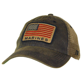 Denim Marine Flag Hat with EGA Side