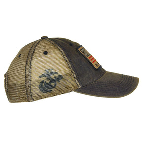 Denim Marine Flag Hat with EGA Side