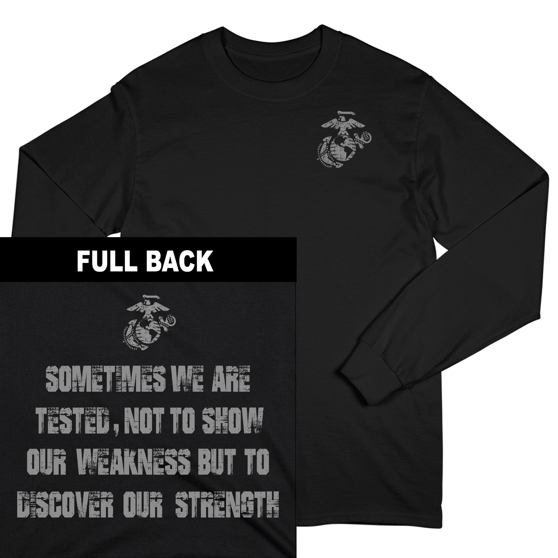 Discover Strength Long Sleeve Tee