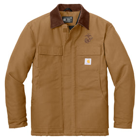 Marines Carhartt ® Duck Traditional Coat with Embroidered EGA