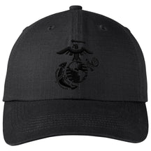 Marines Black EGA Hat (Captain's Special)