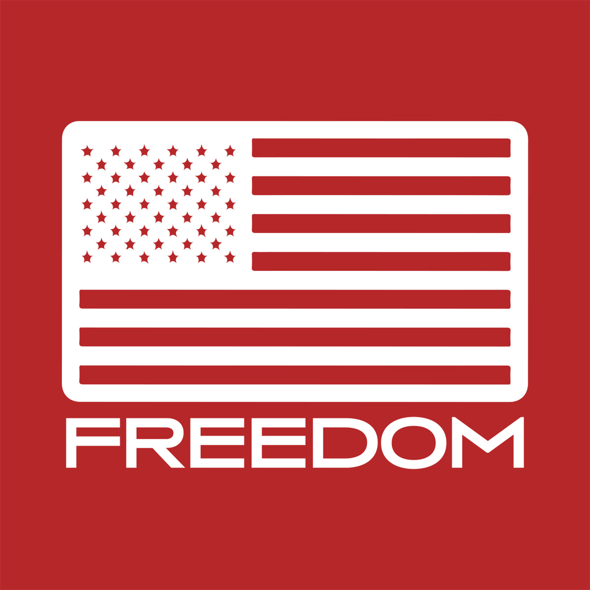 R.E.D. Friday Freedom Flag 2-Sided Long Sleeve Tee