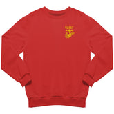 Gold Old School Heritage EGA Embroidered Sweatshirt