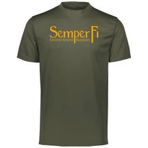 Gold Semper Fi Performance Tee